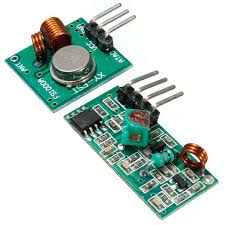 433MHz RF Transmitter & Receiver Pair